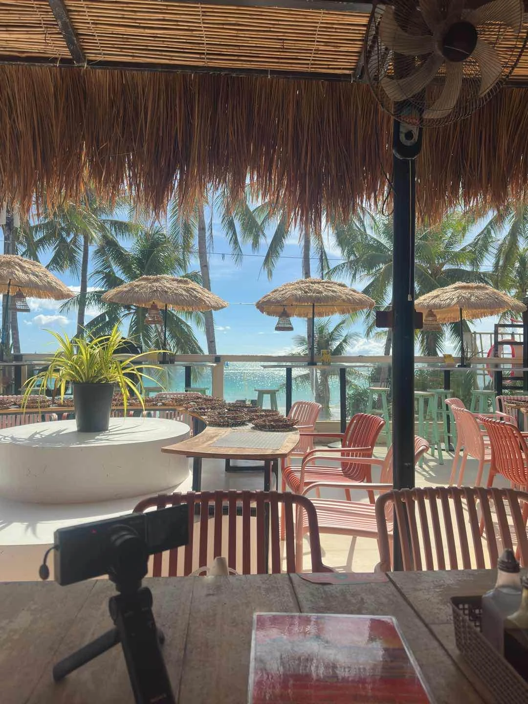 Enjoy chicken inasal with a view