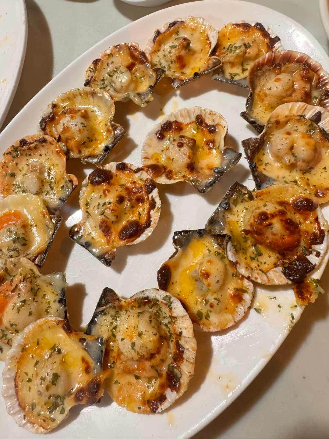 Baked Scallops of Rebecca’s Halal Barbecue and Restaurant