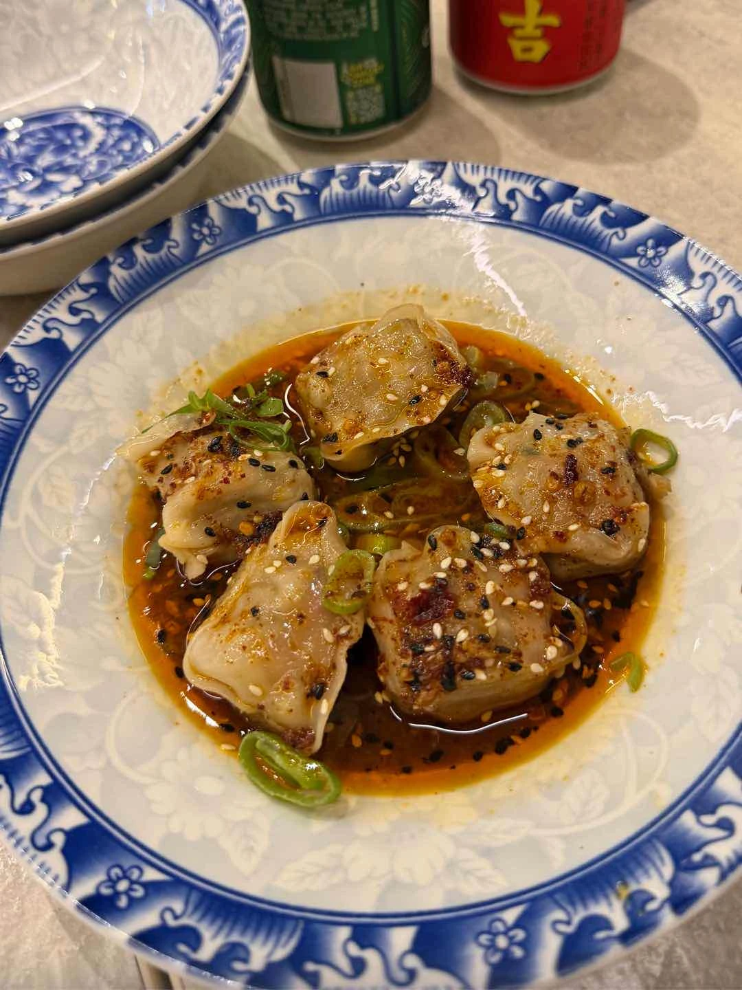 pork and shrimp dumplings of Pilya's Kitchen