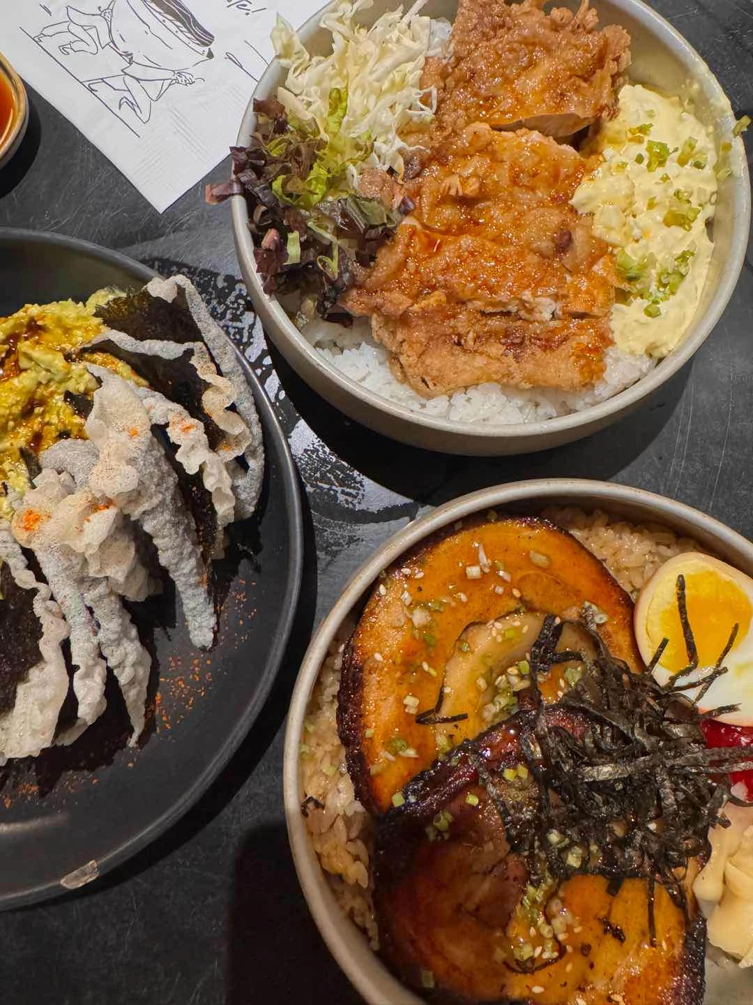 Food of Ginza Gyu Makati