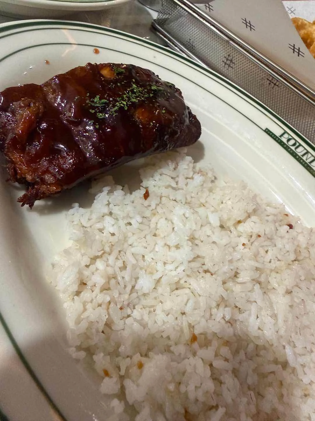 Spareribs with Rice