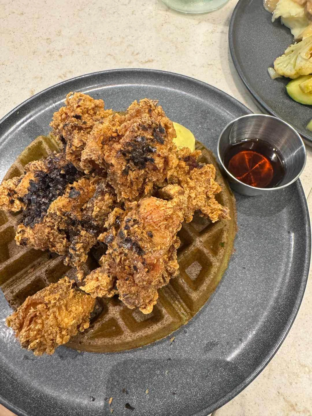 chicken and waffle