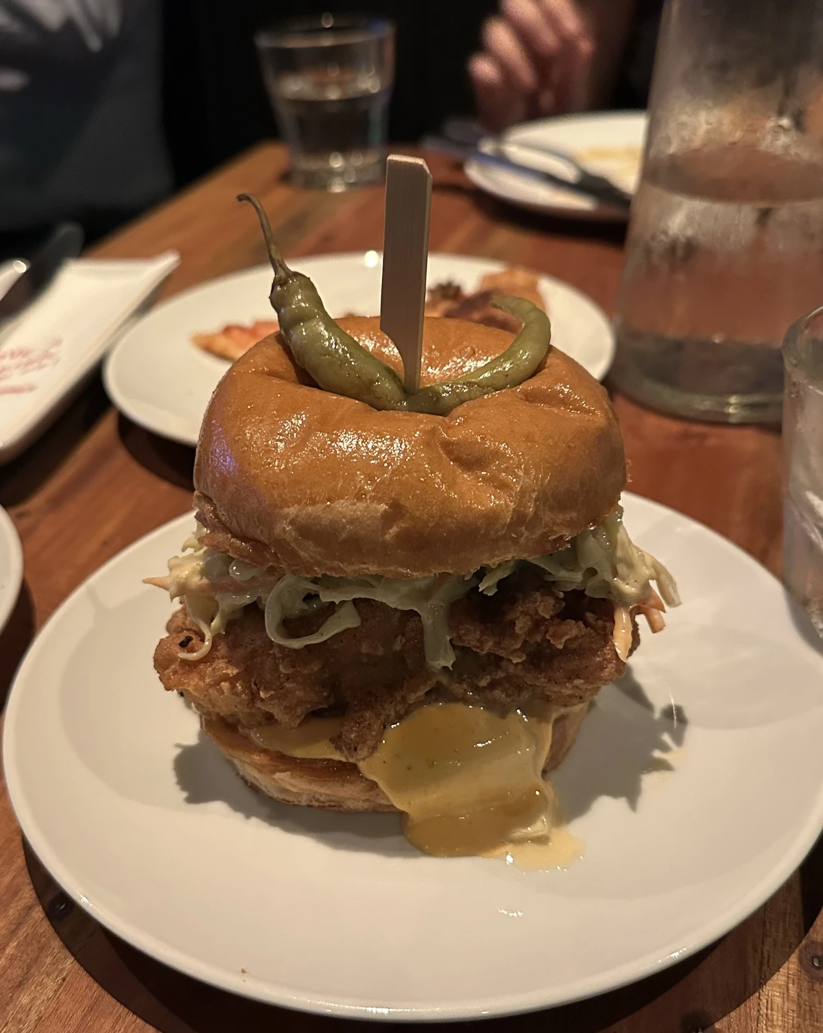 Fried Chicken Burger