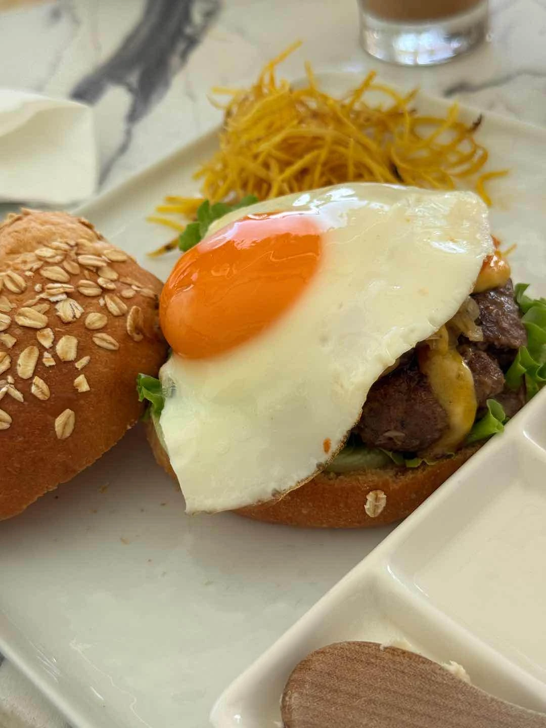 Wagyu something burger something