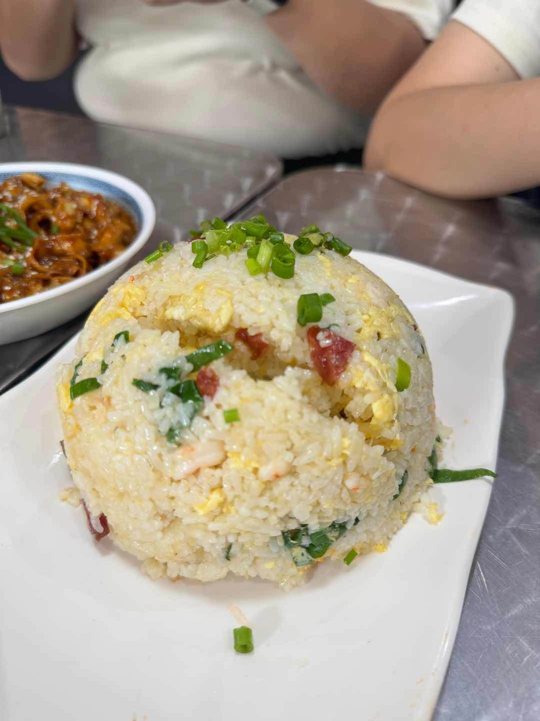 shrimp and sausage rice of Best of Luck