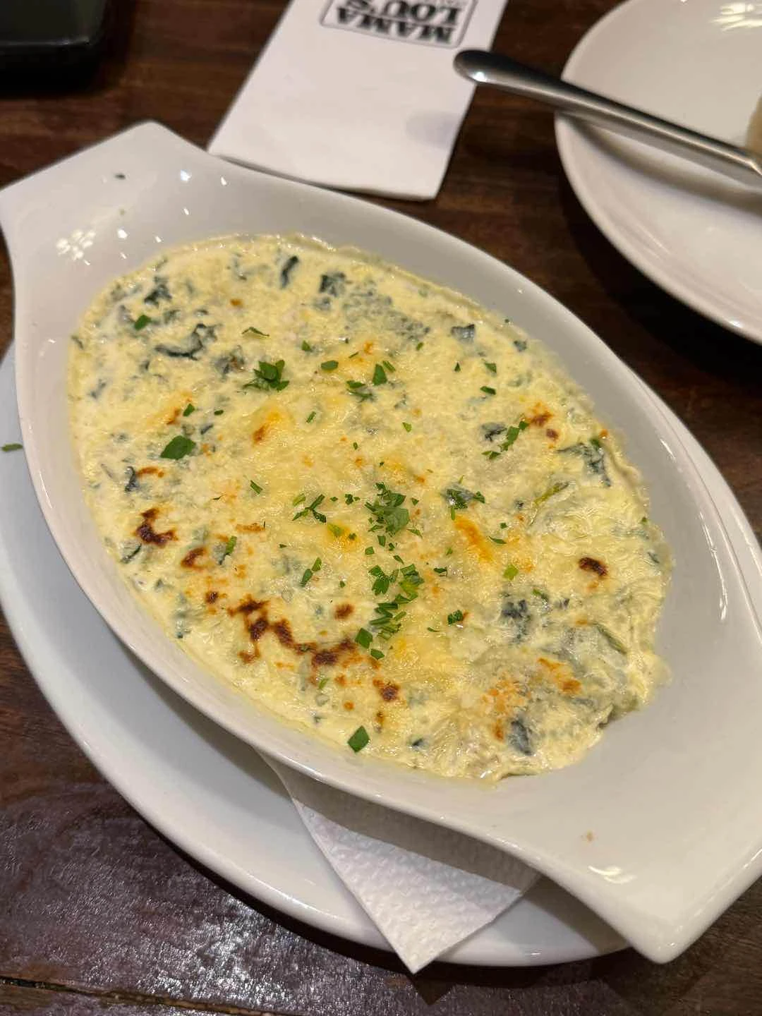 baked spinach and artichoke