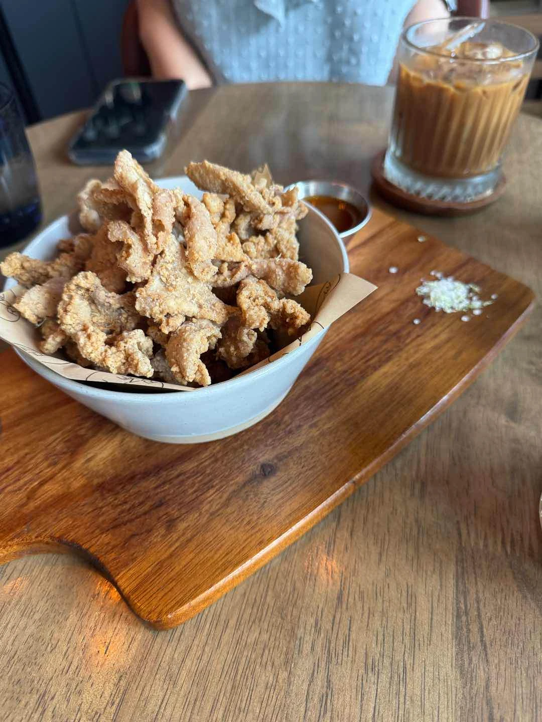 chicken skin