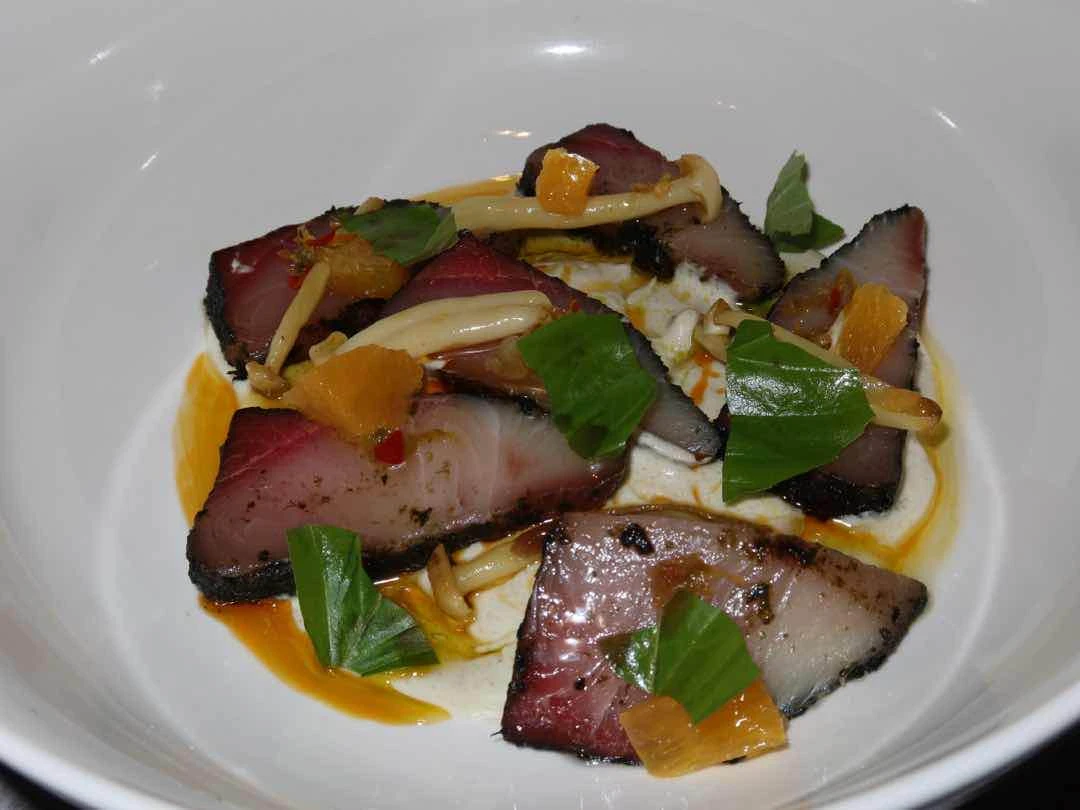 Hamachi Crudo 