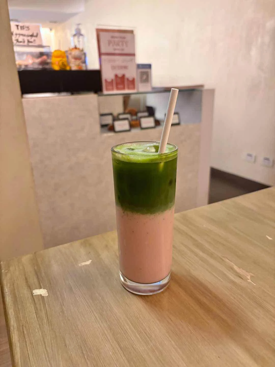 Strawberry Matcha of KOH Cafe + Roasters