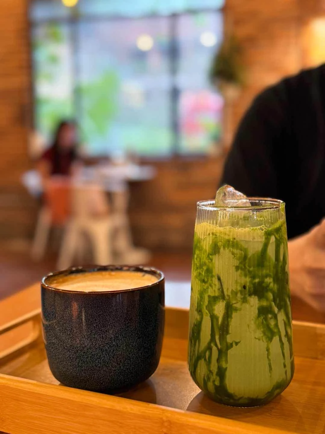 Cappuccino and Hazelnut Matcha