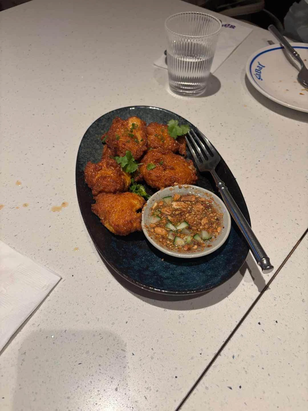 prawn cakes