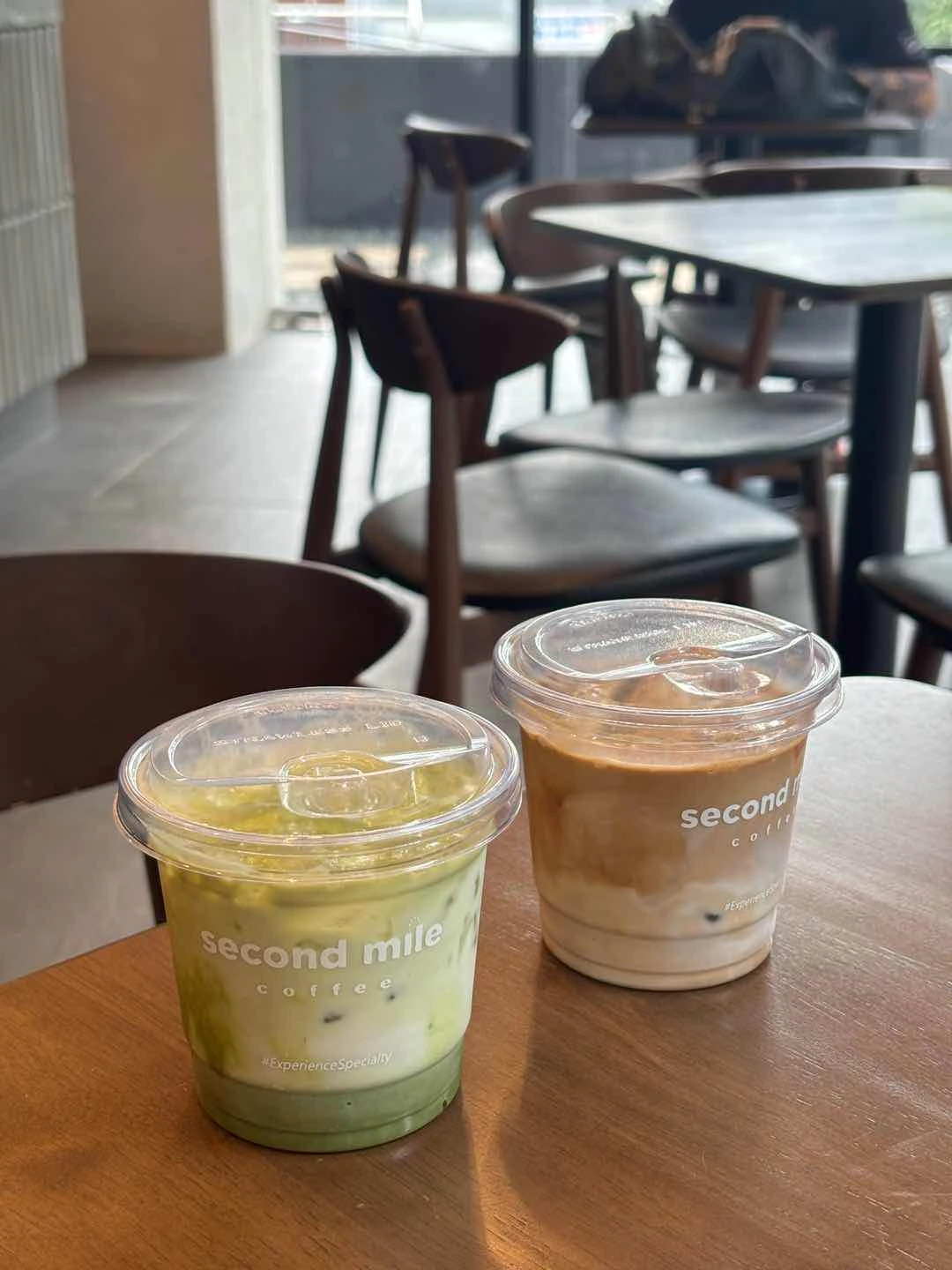 Iced Matcha & Iced Spanish 
