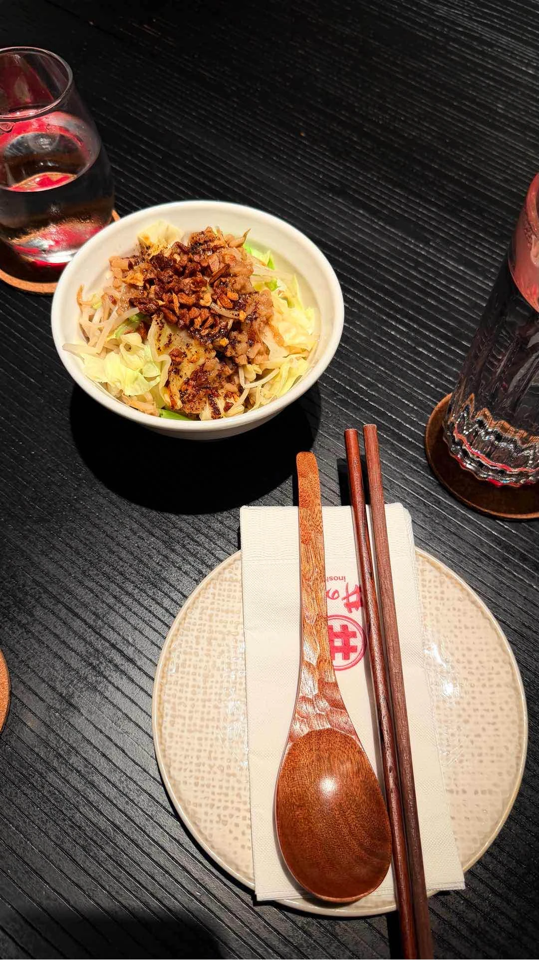 hot-hot jiro veggie  of Inosho Ramen