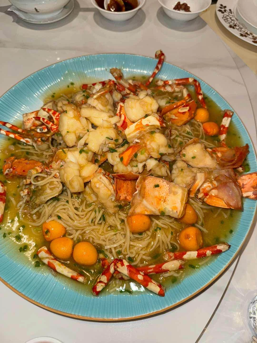 noodles w lobster