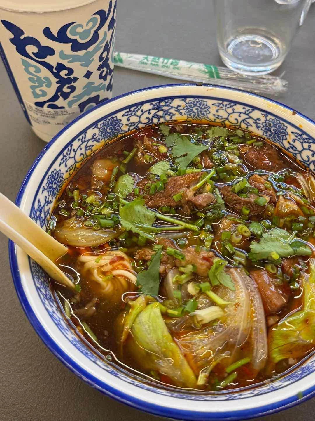 Braised Beef Noodle of Chinese Beef Noodle House