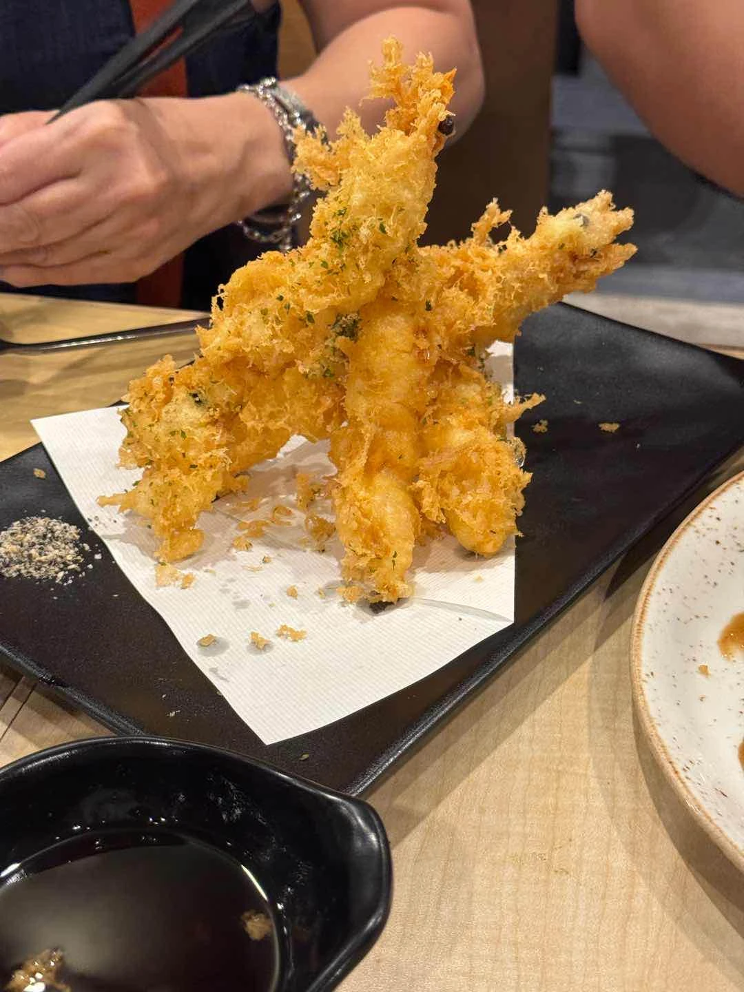 5 large servings of Ebi Tempura 