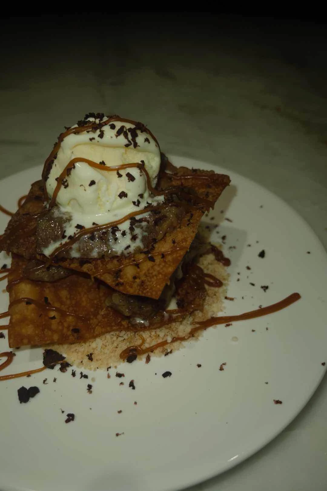 banana millefeuille