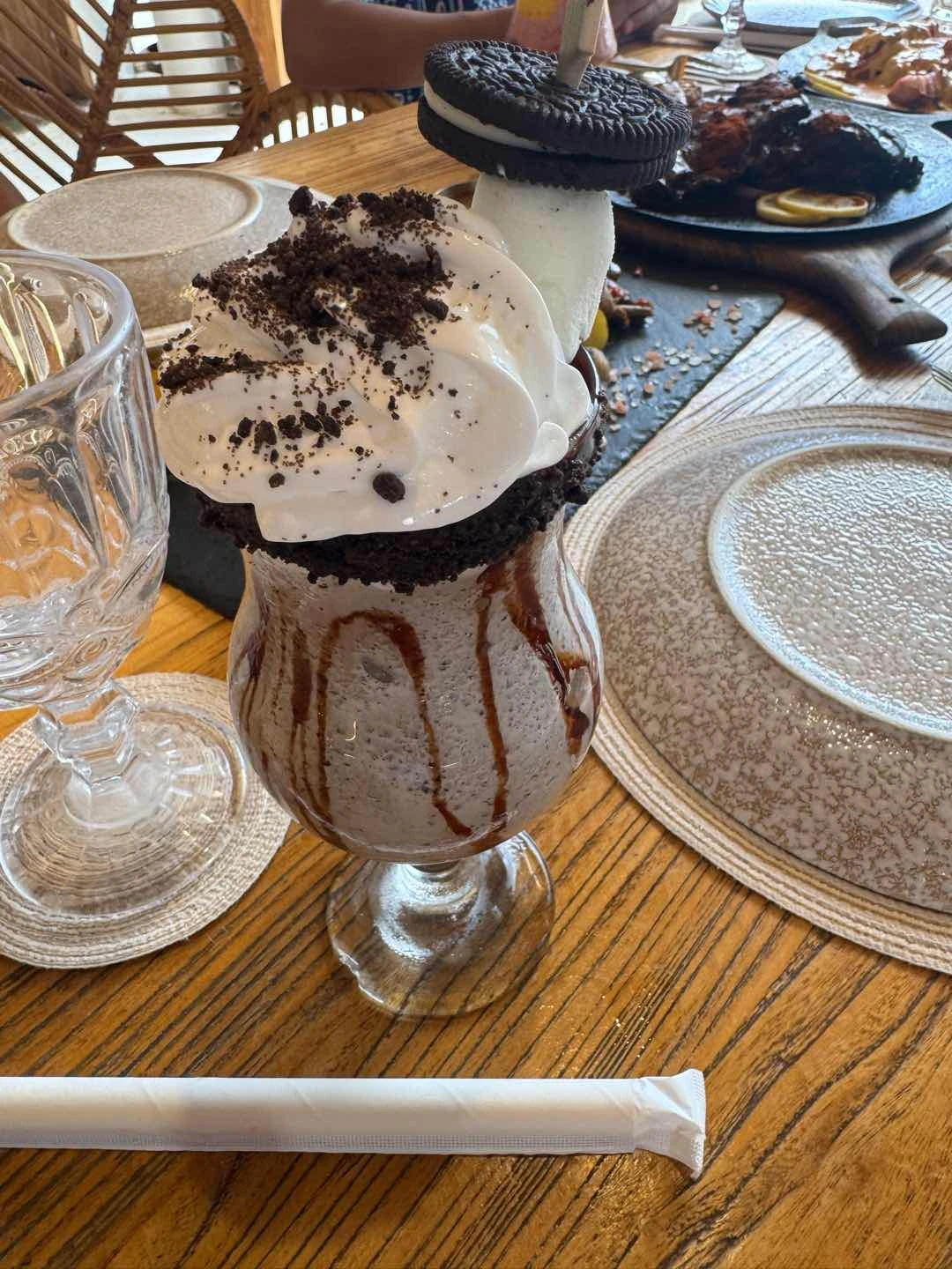 Cookies and Cream Frappe
