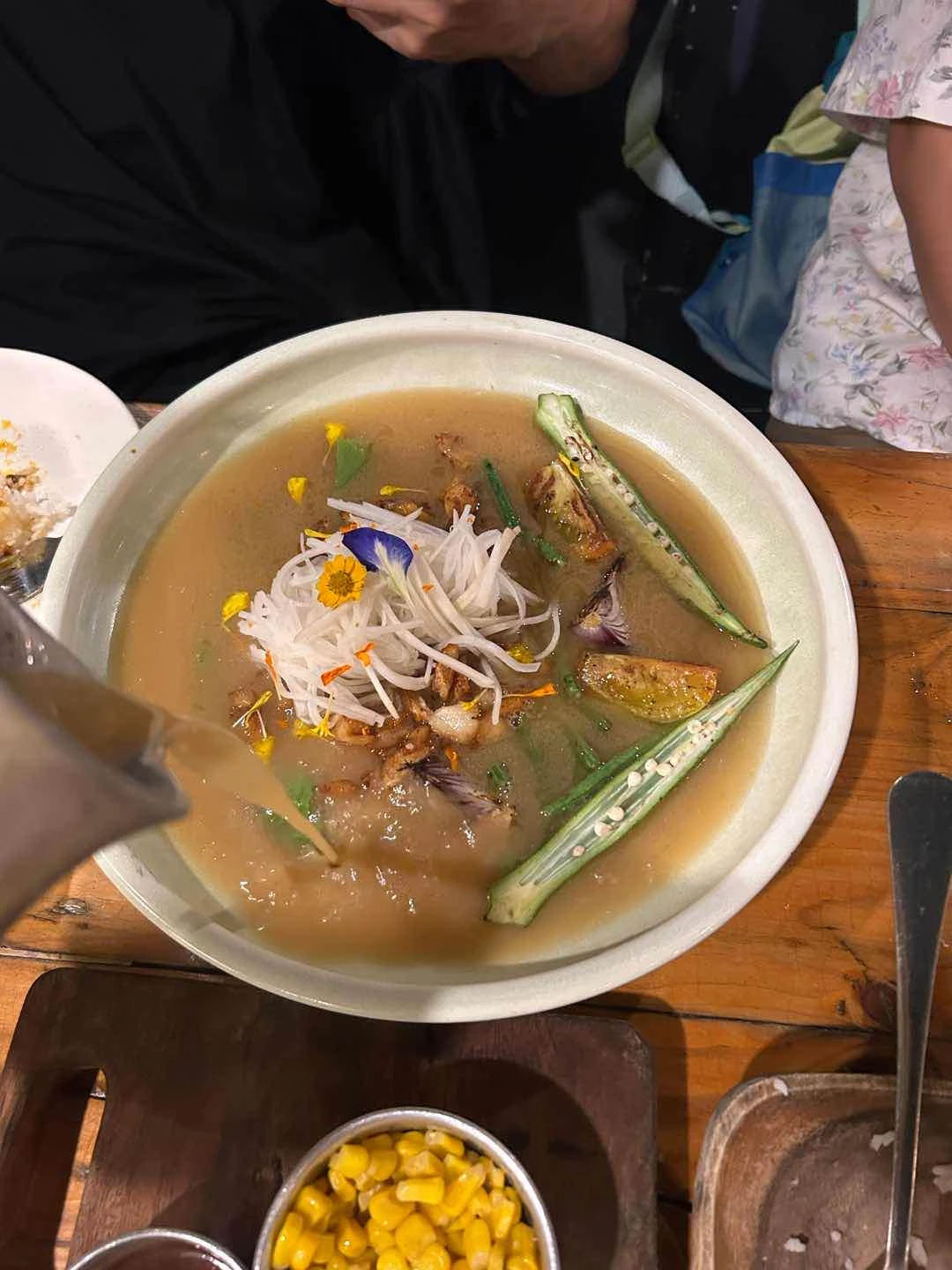Salmon sinigang