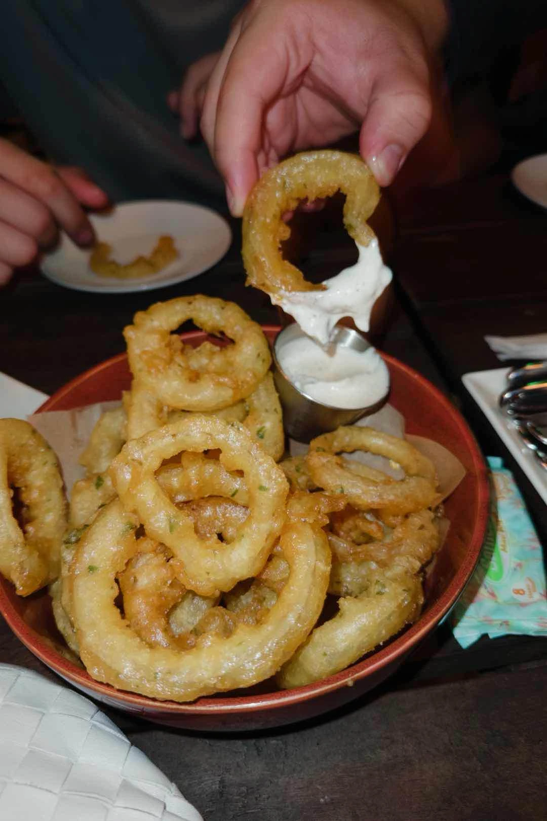 onion rings