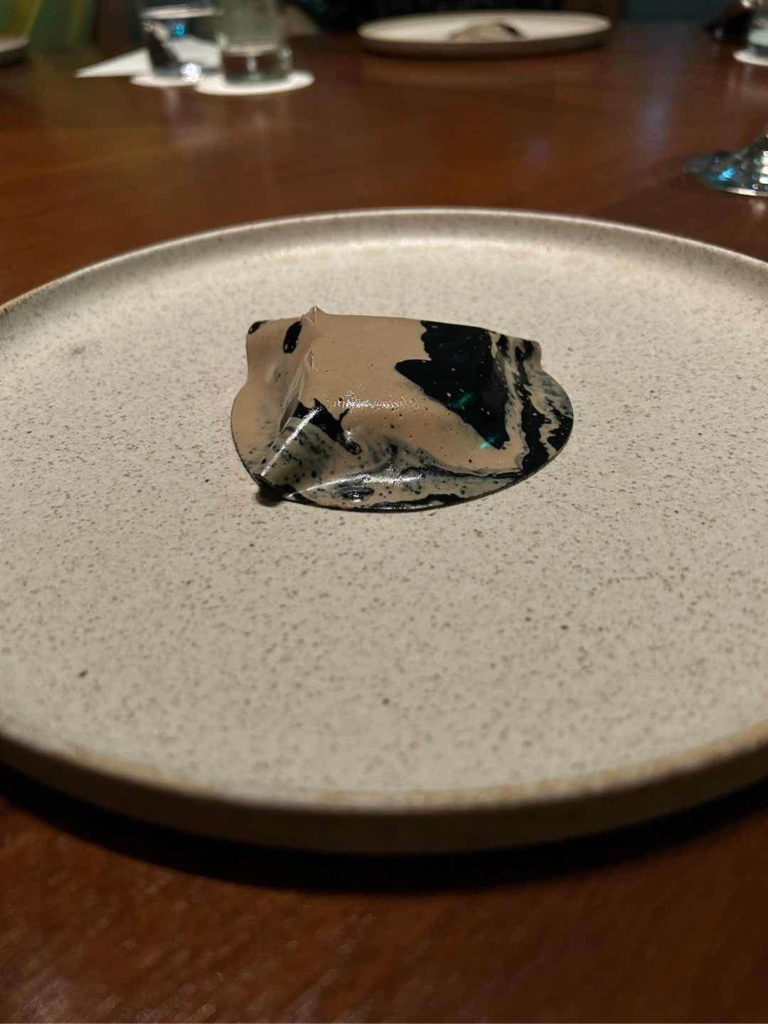 seabass, mussel, roasted kombu
