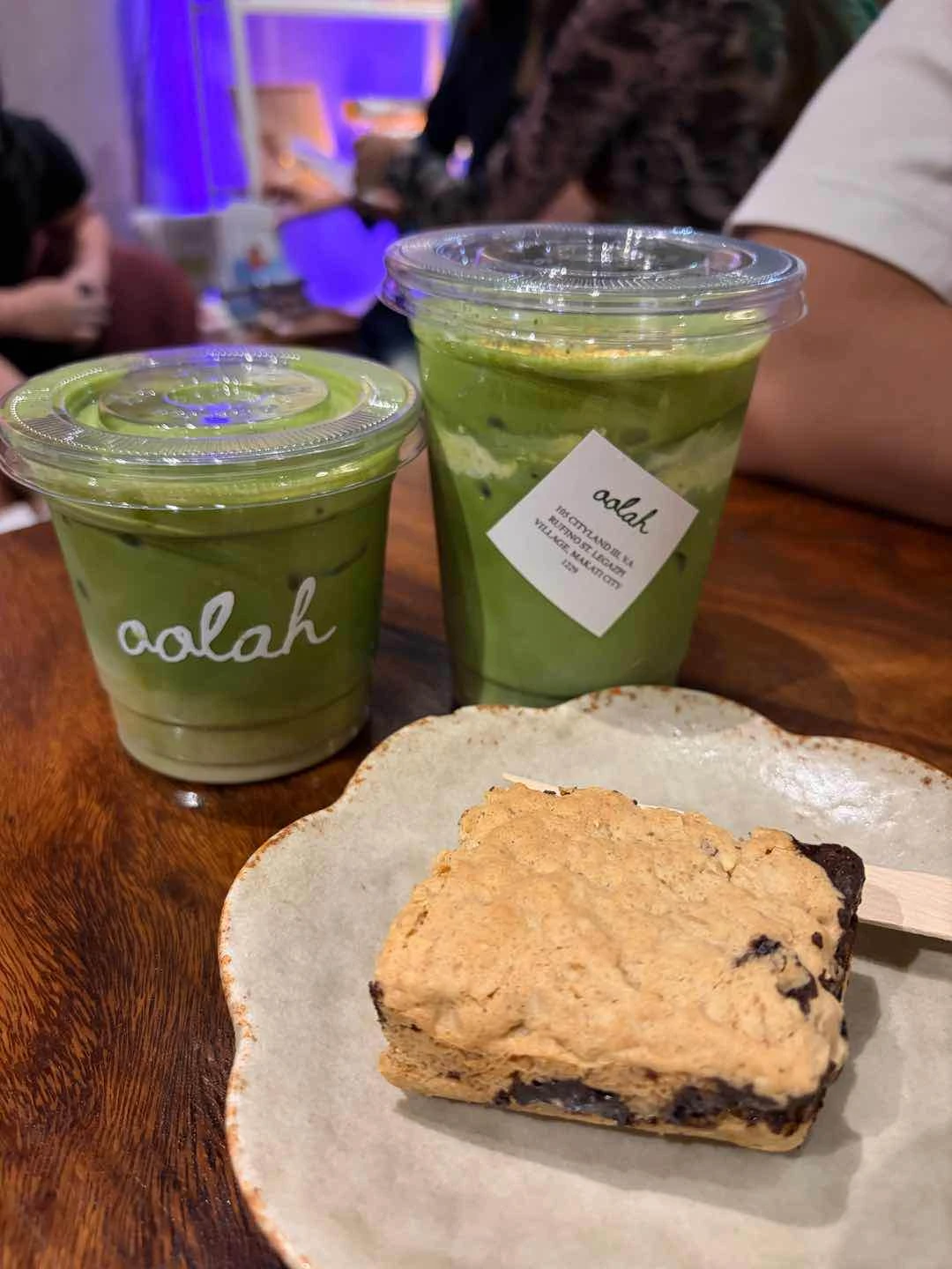 THEIR MATCHA IS SO GOOD plus they have options on how you want your matcha to taste like  of Oolah