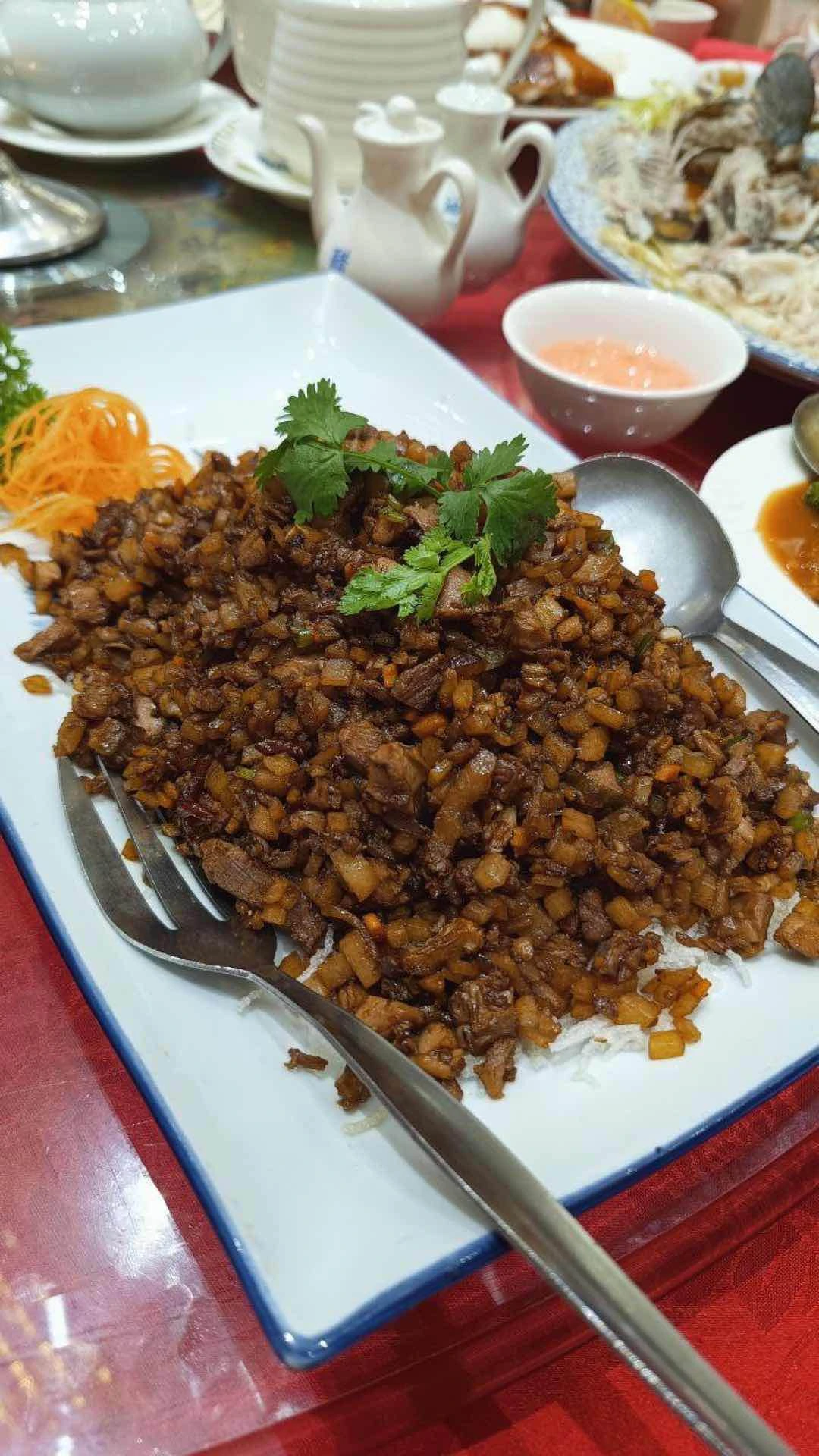Minced Duck and Cabbage