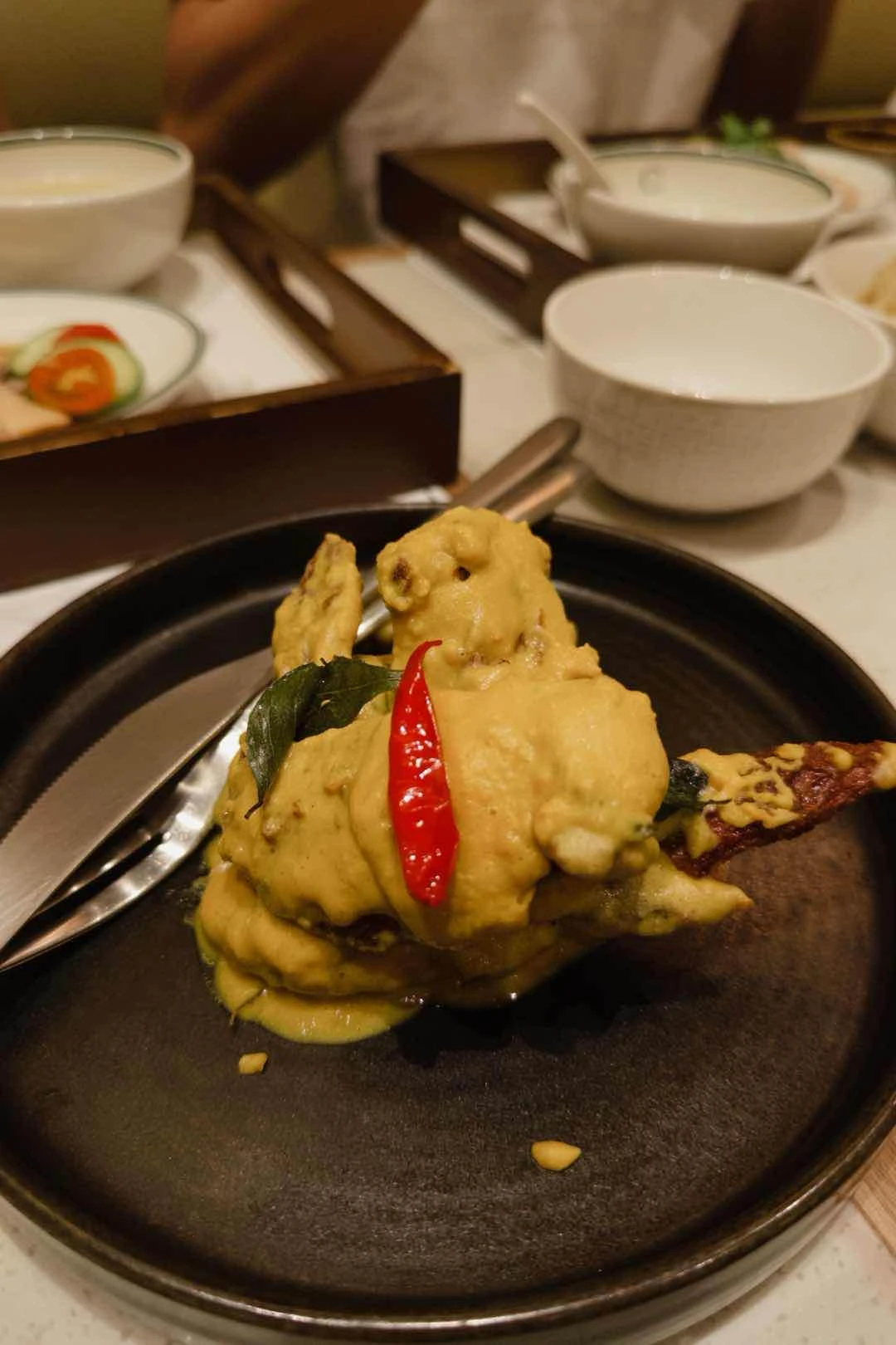 salted egg wings
