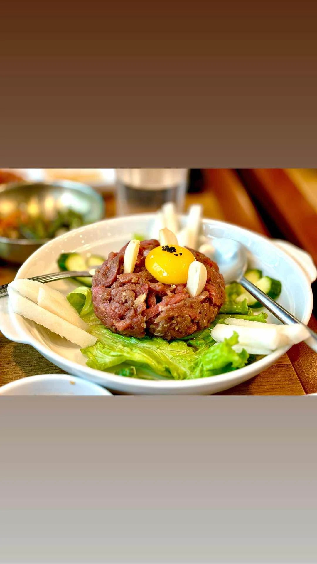 Beef tartare 