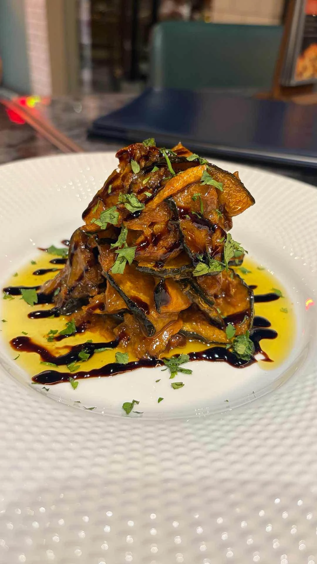 Balsamic Squash  of Pizza PST