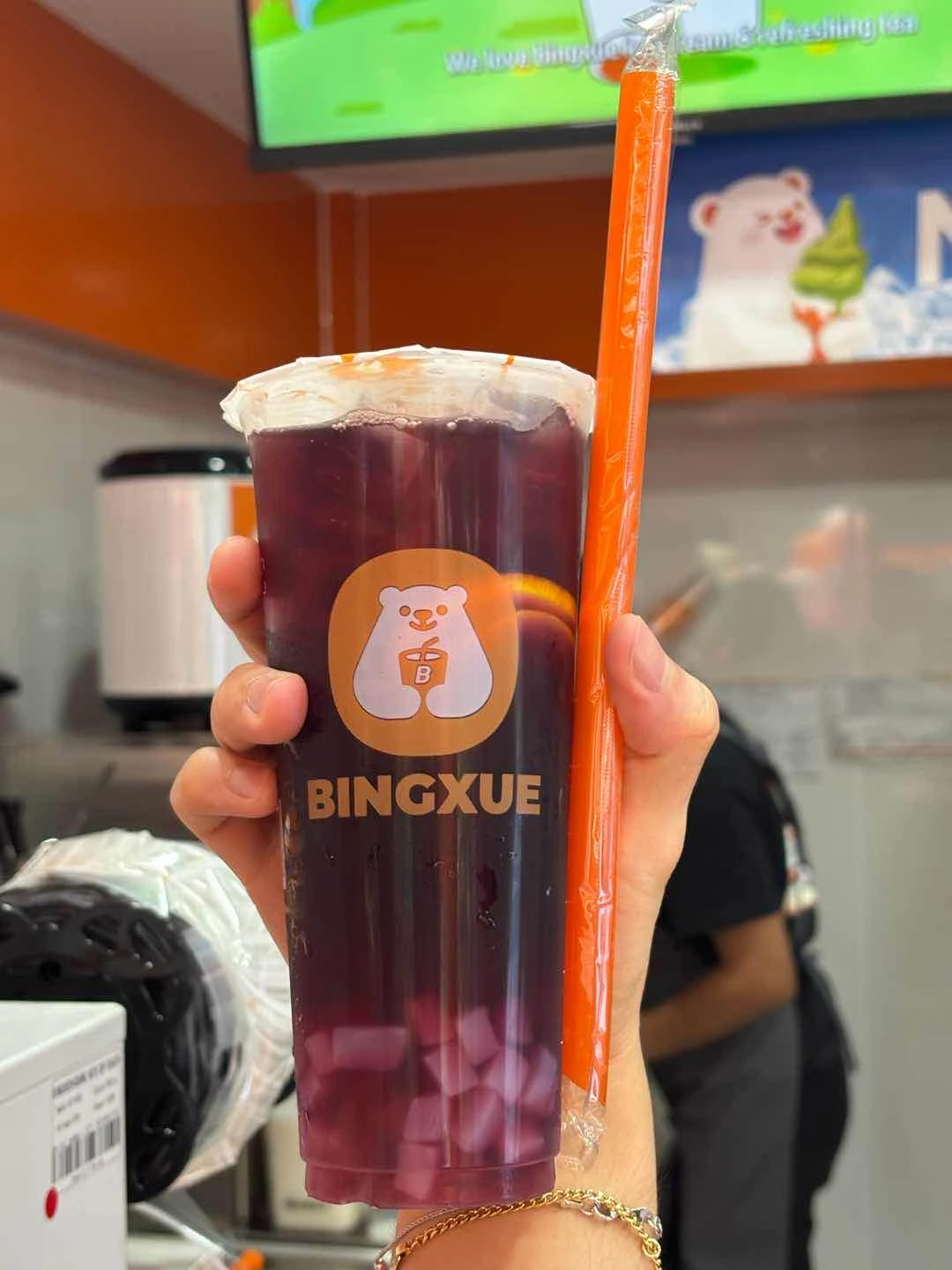 Iced Grape Jasmine Tea