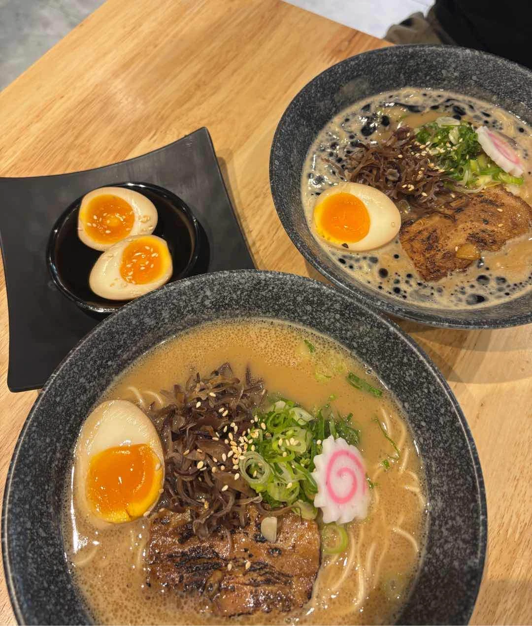 shoyu & black garlic