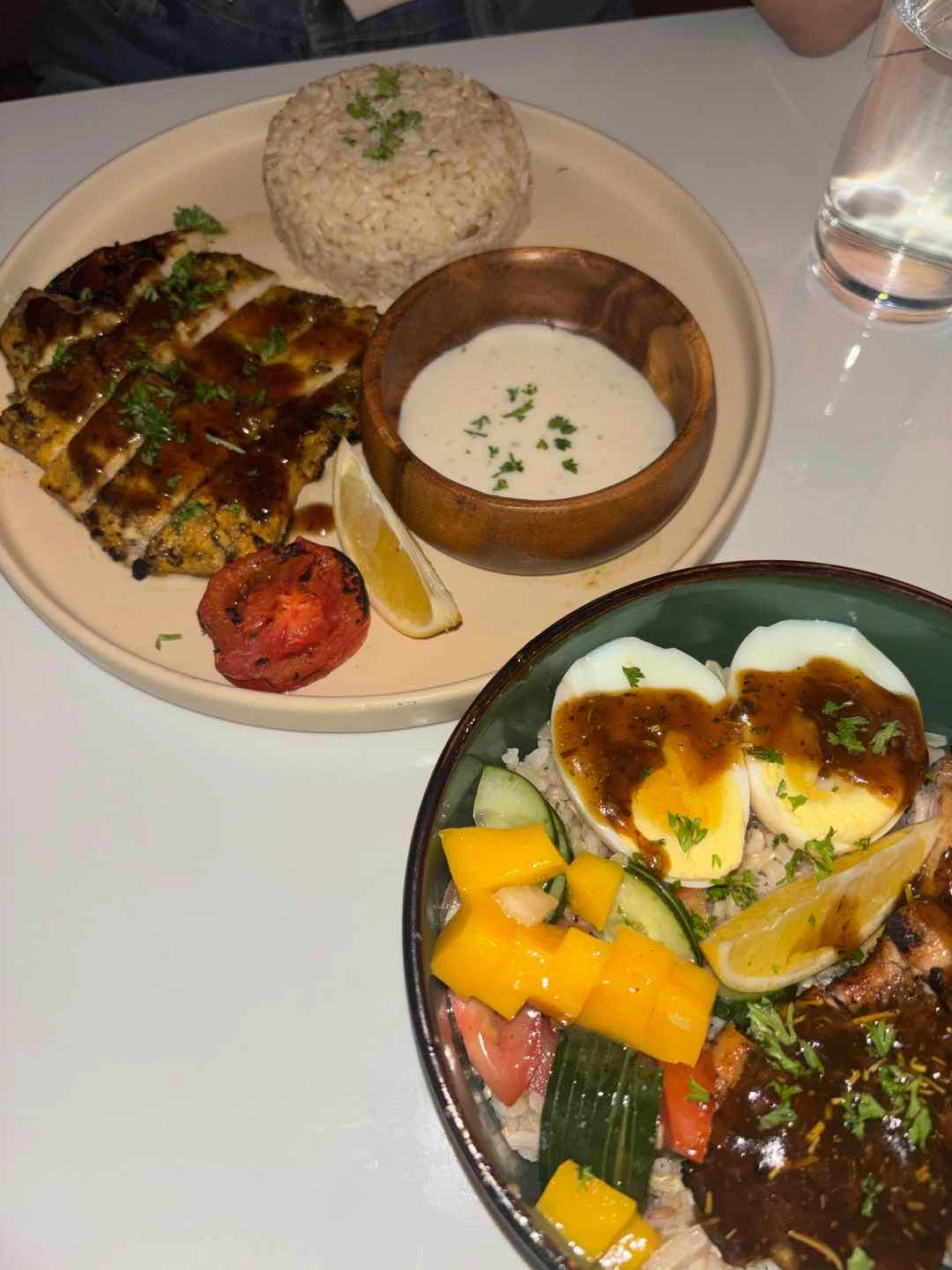 western protein bowl & chicken yogurt 😋 of Soul Good