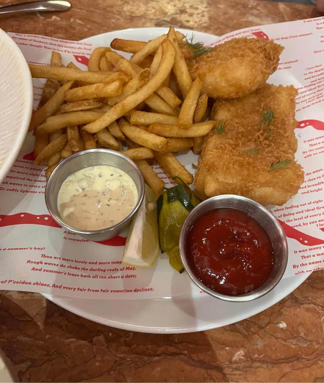 Fish and chips