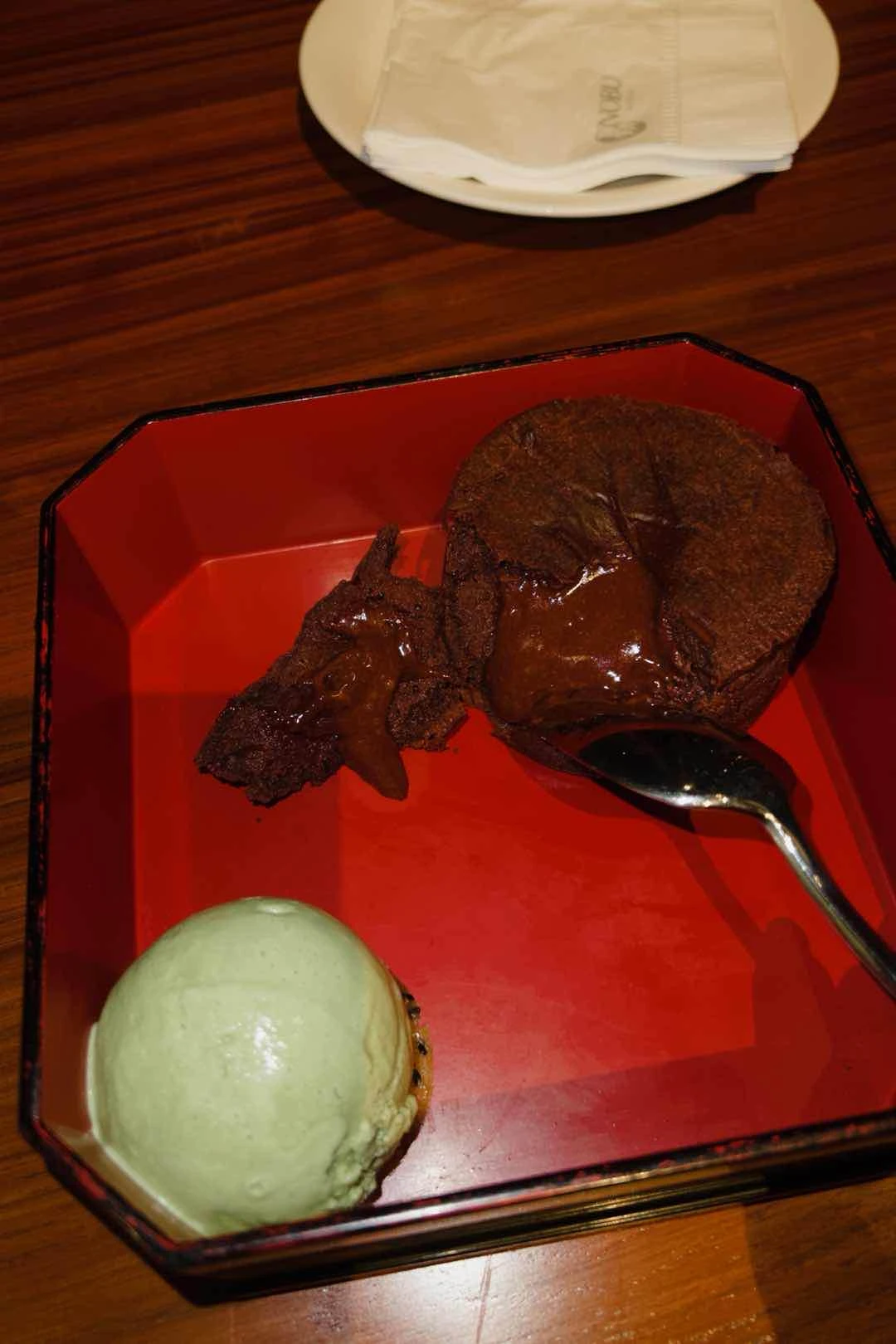 molten chocolate cake