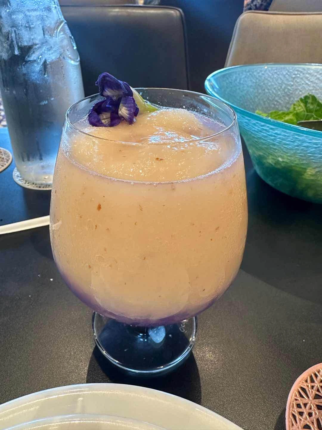 Guyabano, lychee smoothie