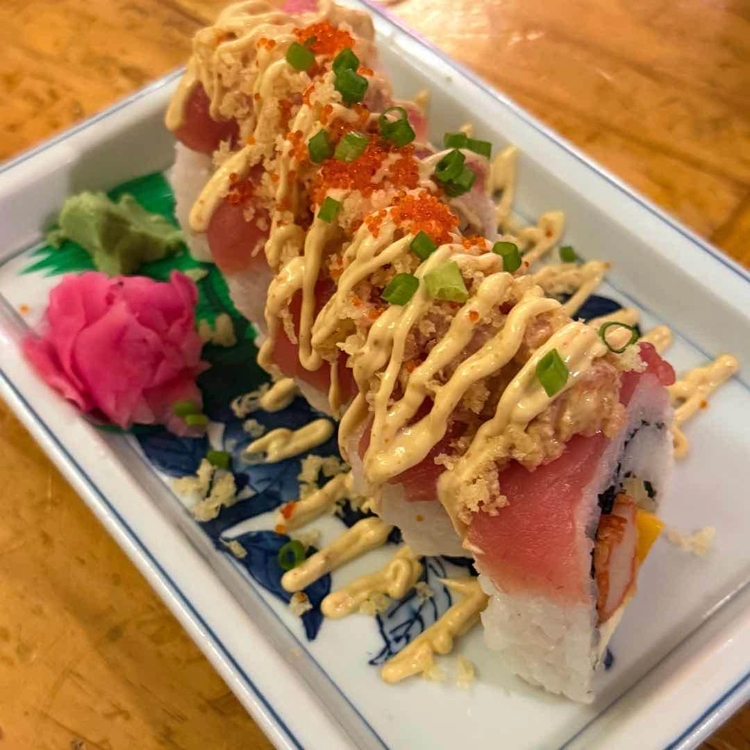 tori tori roll of Tori Tori Kushiyaki Snack Bar