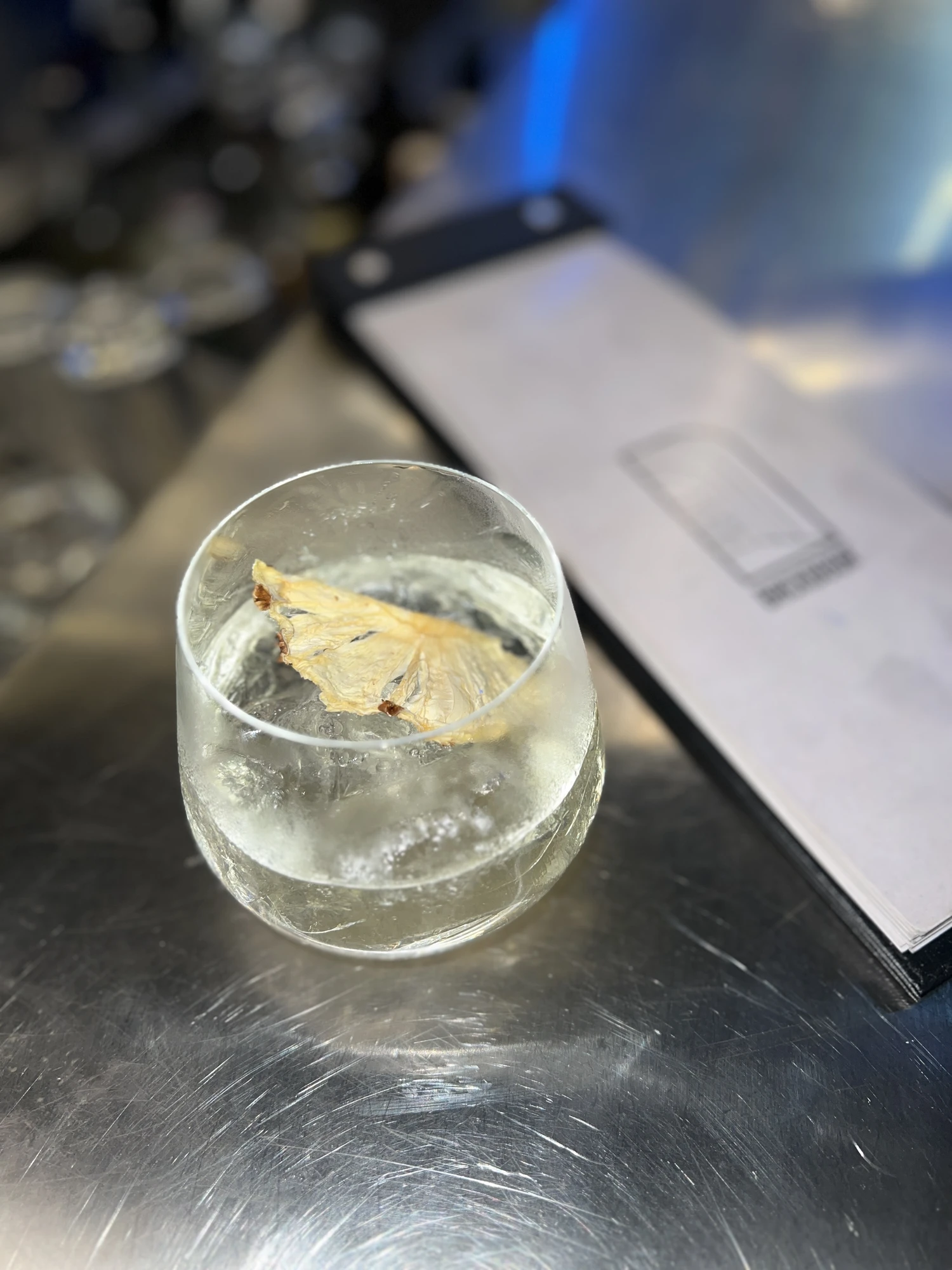 Clarified Piña Colada! 10/10 So amazing!! of Pep & Ronnie