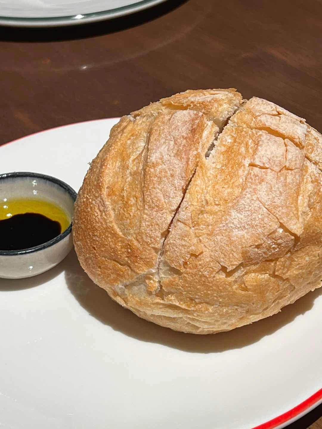 Complimentary bread