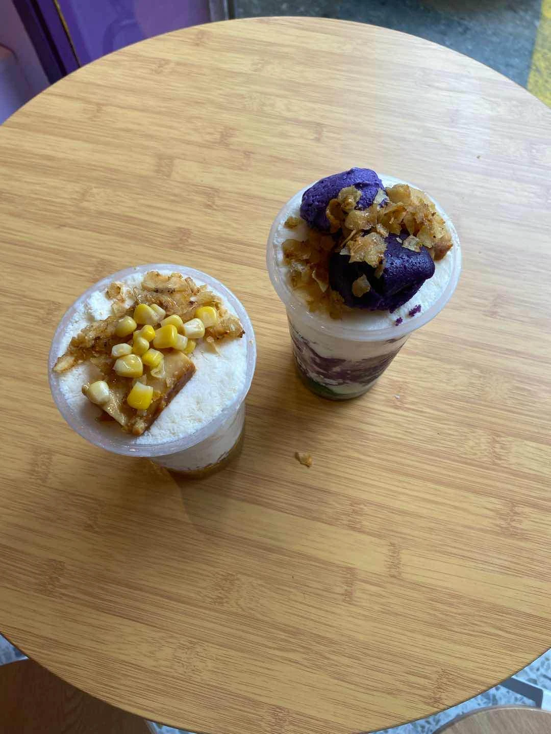 Mais Saba Con Yelo and Supreme Halo-Halo