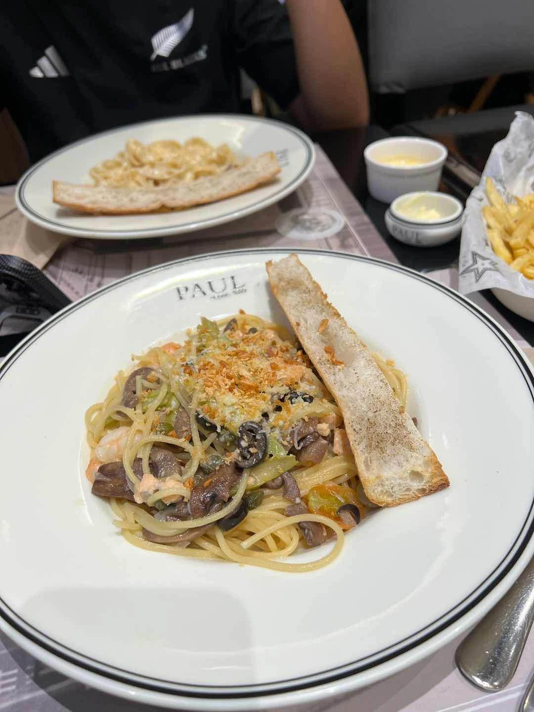 Seafood pasta