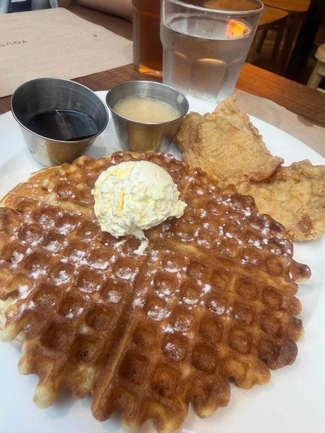 Waffle Pancake