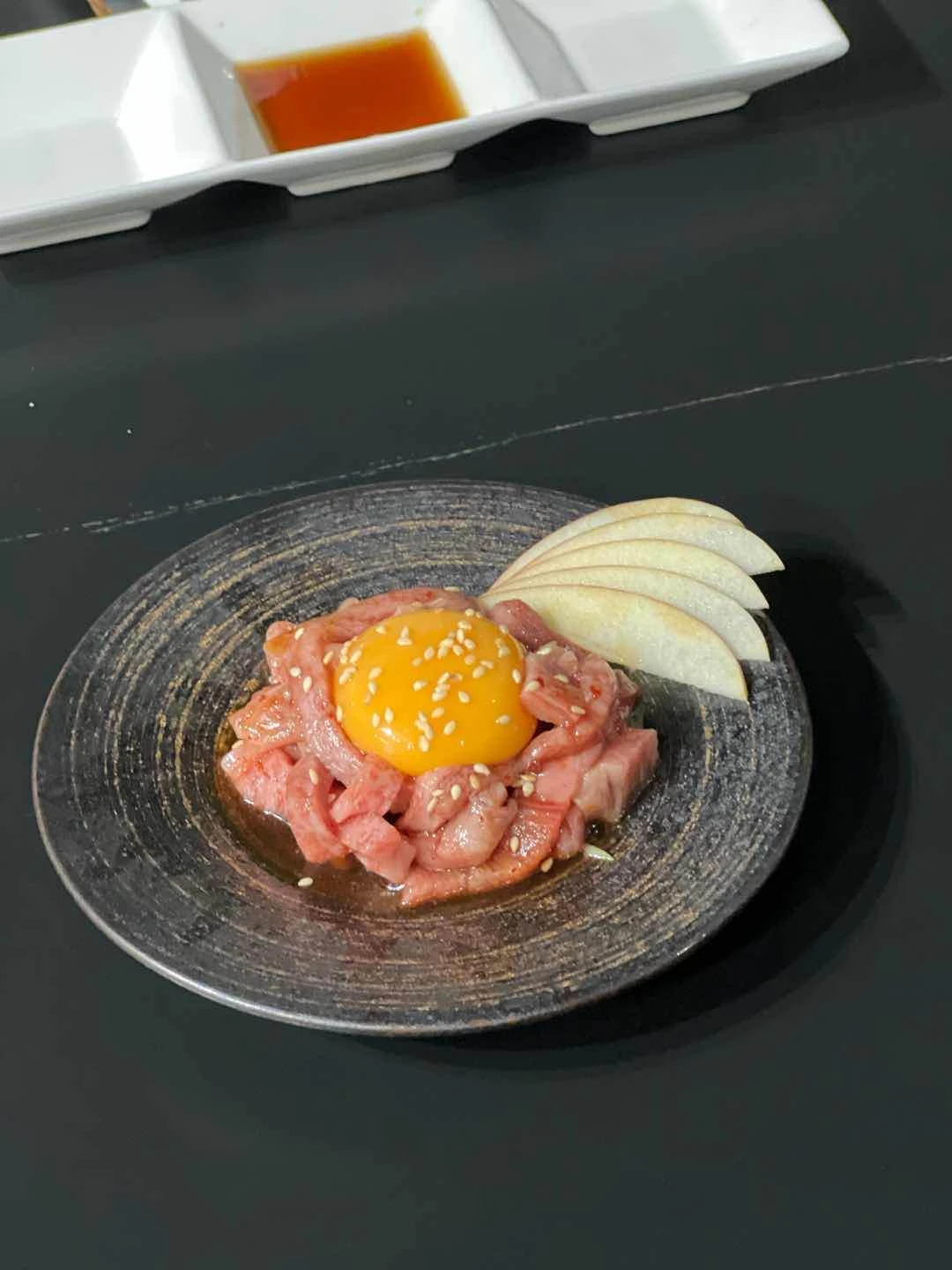 Wagyu Yukke Sashi