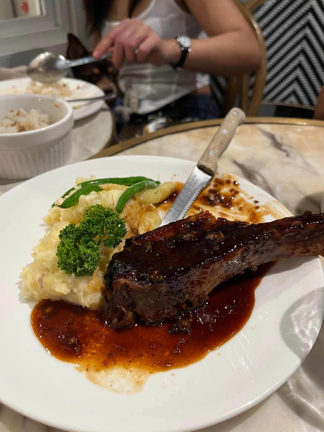 Barbecued Thick Cut Ribs