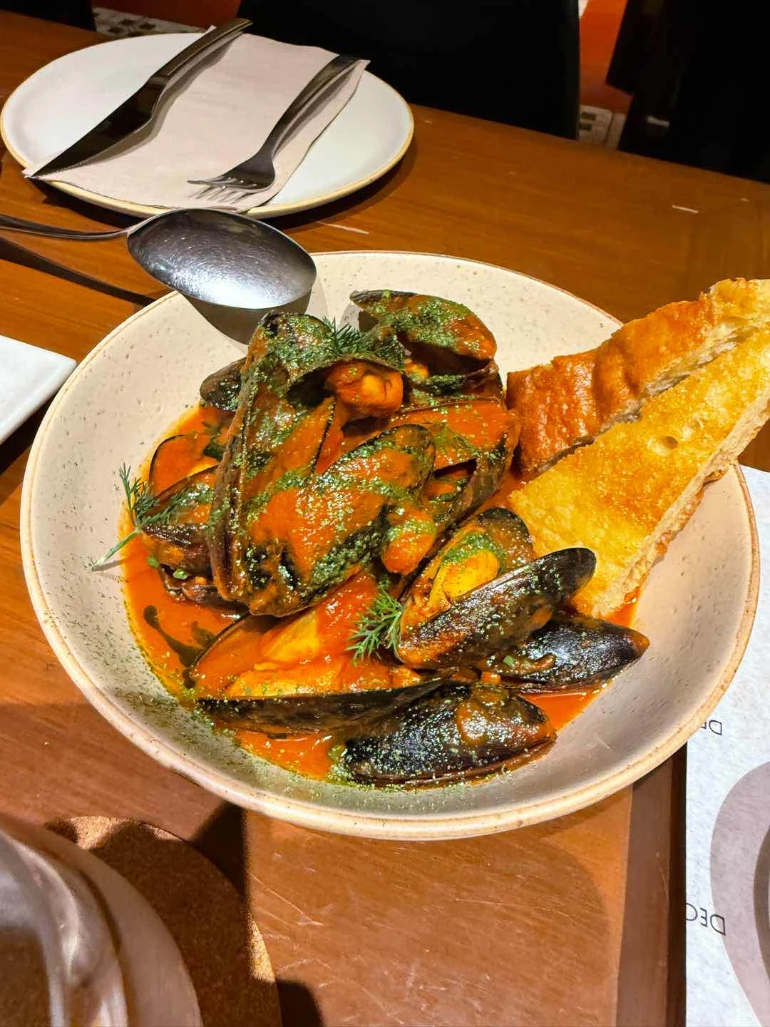 Mussels of Deo Gracias