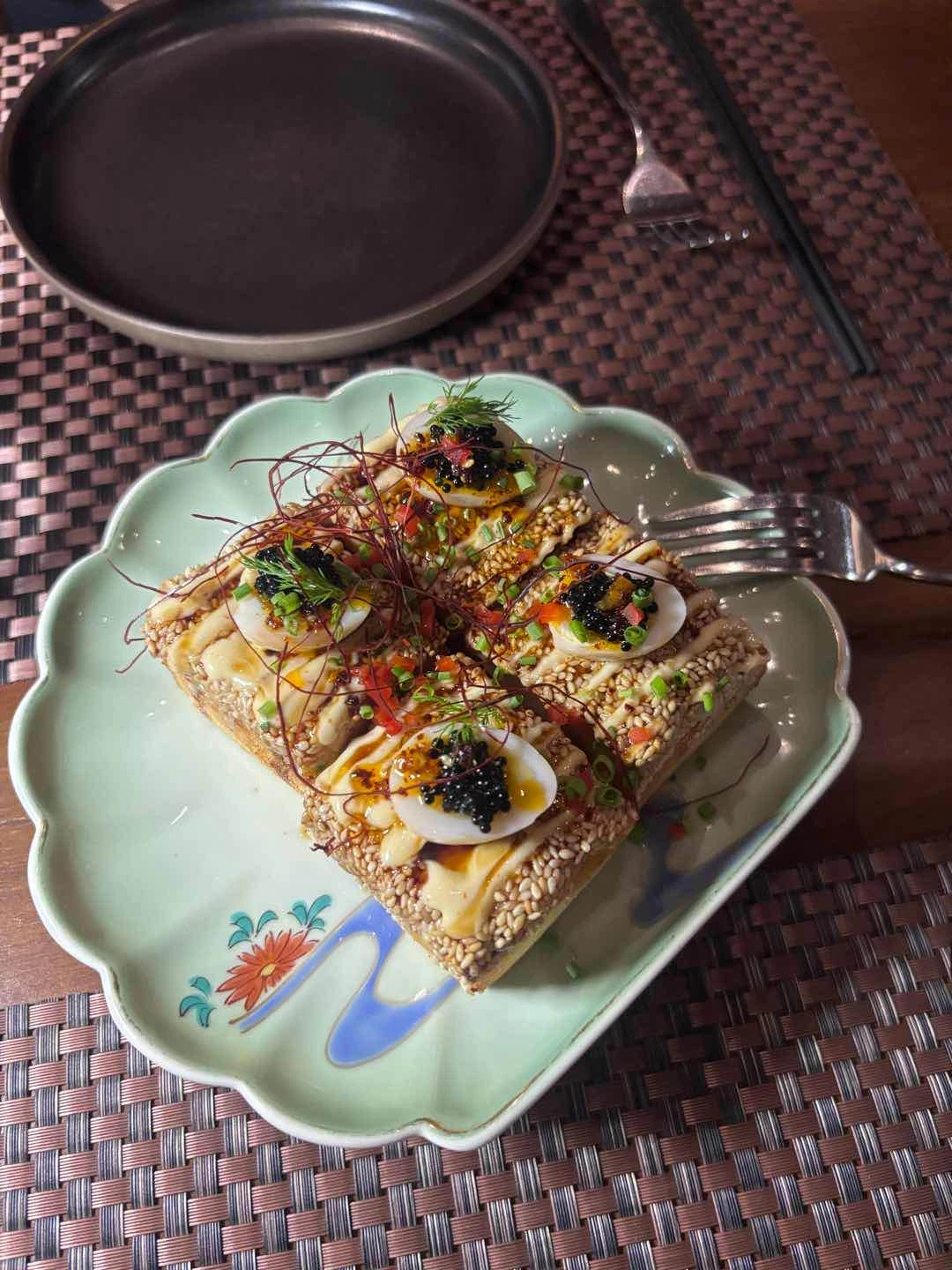 Prawn toast of Oak & Smoke