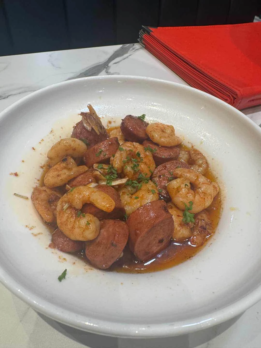 Shrimp & Italian Sausage