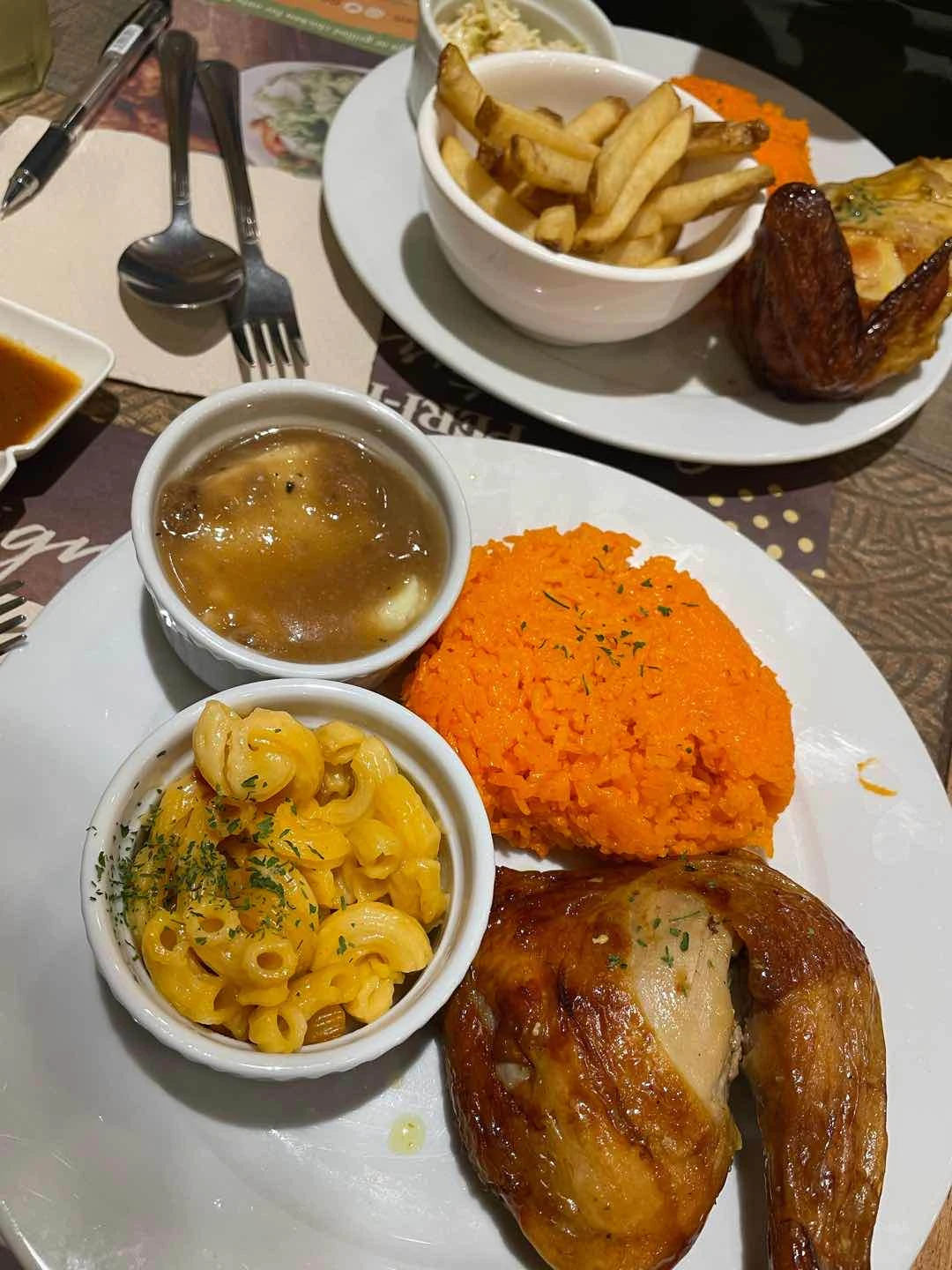 Quarter Chicken with 2 sides of Peri-Peri Charcoal Chicken