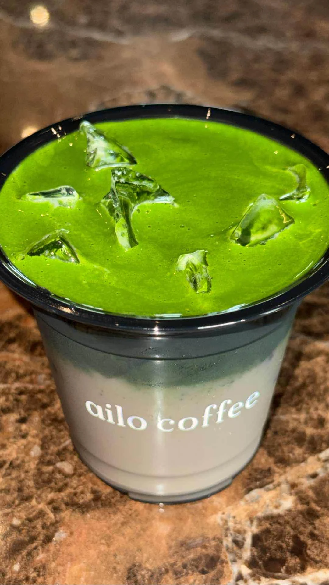 iced matcha latte sub oat milk 