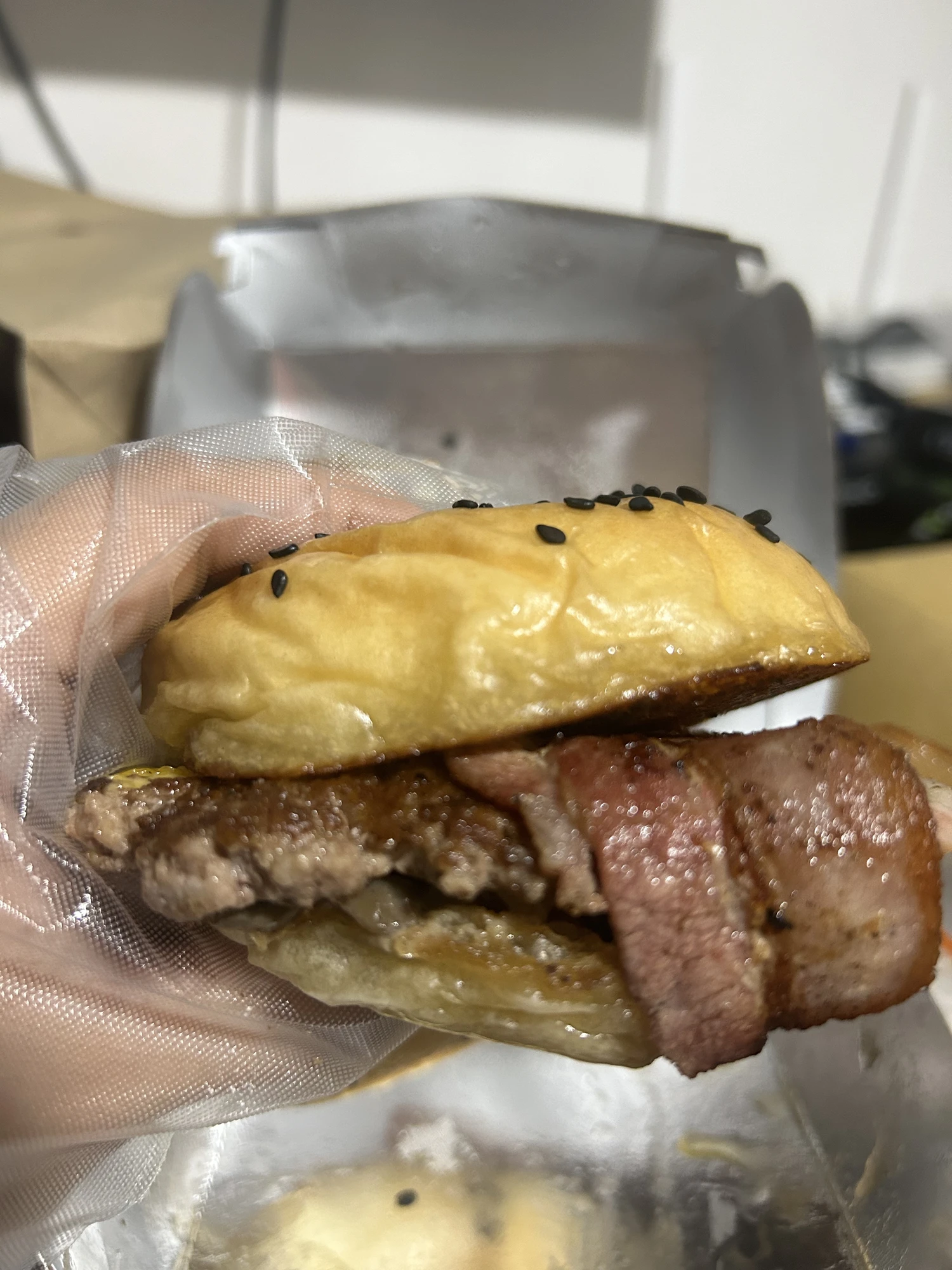 Bacon Truffle Cheeseburger